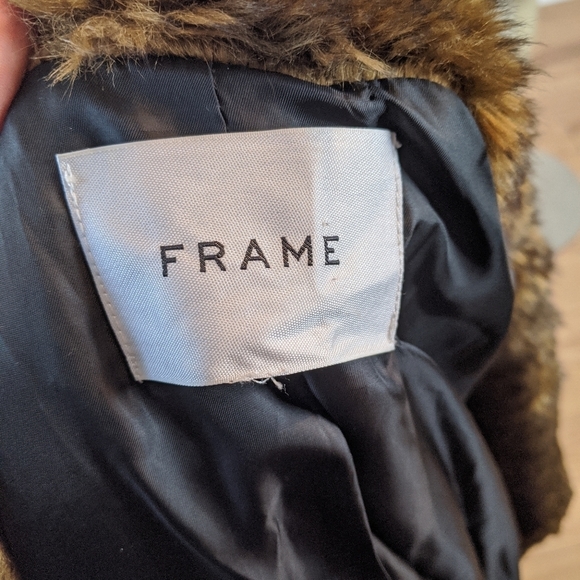 Frame - faux fur robe coat. Teddy Robe Coat - Picture 11 of 11